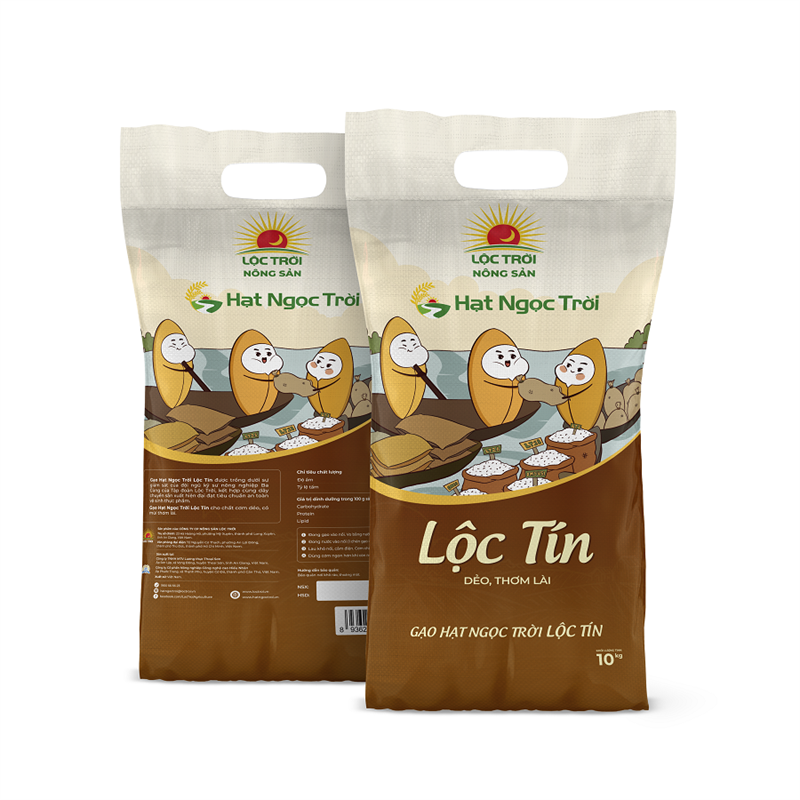 Gạo Hạt Ngọc Trời Lộc Tín